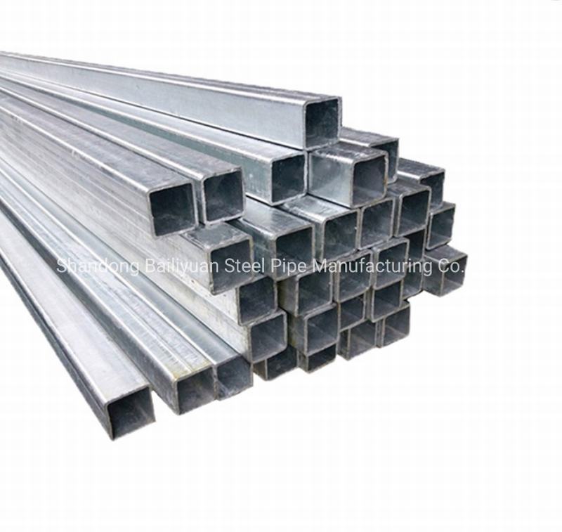 ASTM Q235 Q345 Ss400 A36 Hot Rolled Hollow Section Square Steel Pipe Straight Welded Carbon Steel Tube Pipe
