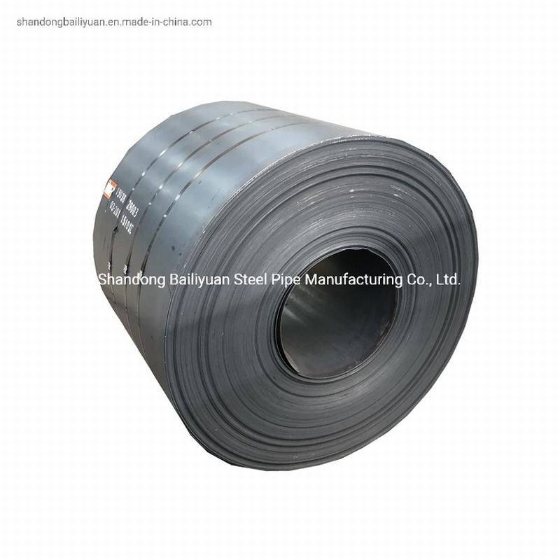 China 
                                 Fábrica de Bailiyuan Q345 0 2,75-100mm bobina de acero al carbono laminado en caliente                             proveedor