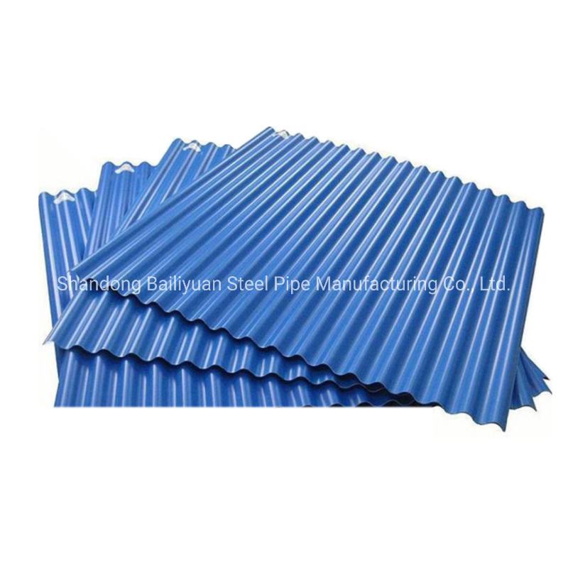 Cgc570 Dx51 Prepainted Gl Corrugated Steel Sheet PPGL Color Coated Galvalume Steel Roofing Sheet in Coil