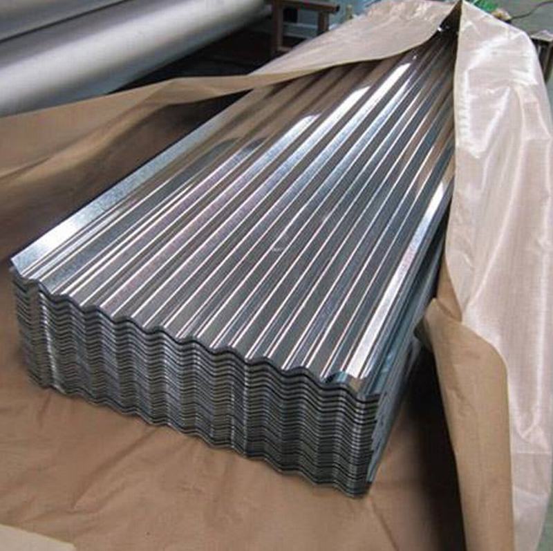
                                 Couverture métallique colorée aluminium zinc revêtu de feuilles d'acier ondulé                            