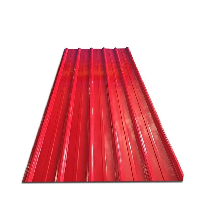 Corrugated Roofing Sheet Material Hot Dipped Galvalume Coated Steel