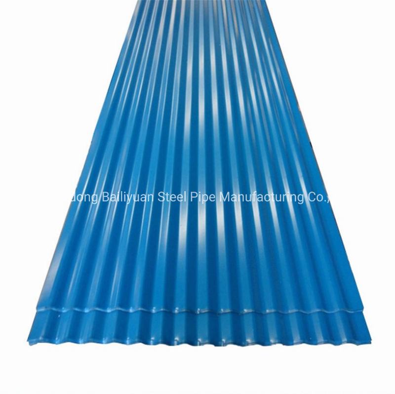 Dx51d SGCC PPGL PPGI Steel Plate Hot Dipped Galvanized Corrugated Roofing Steel Sheet