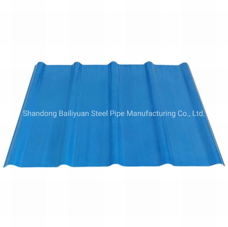 Low Carbon PPGI Gi Gl Galvanized Steel Plate Zinc Coated Corrugated Metal Roof Sheets