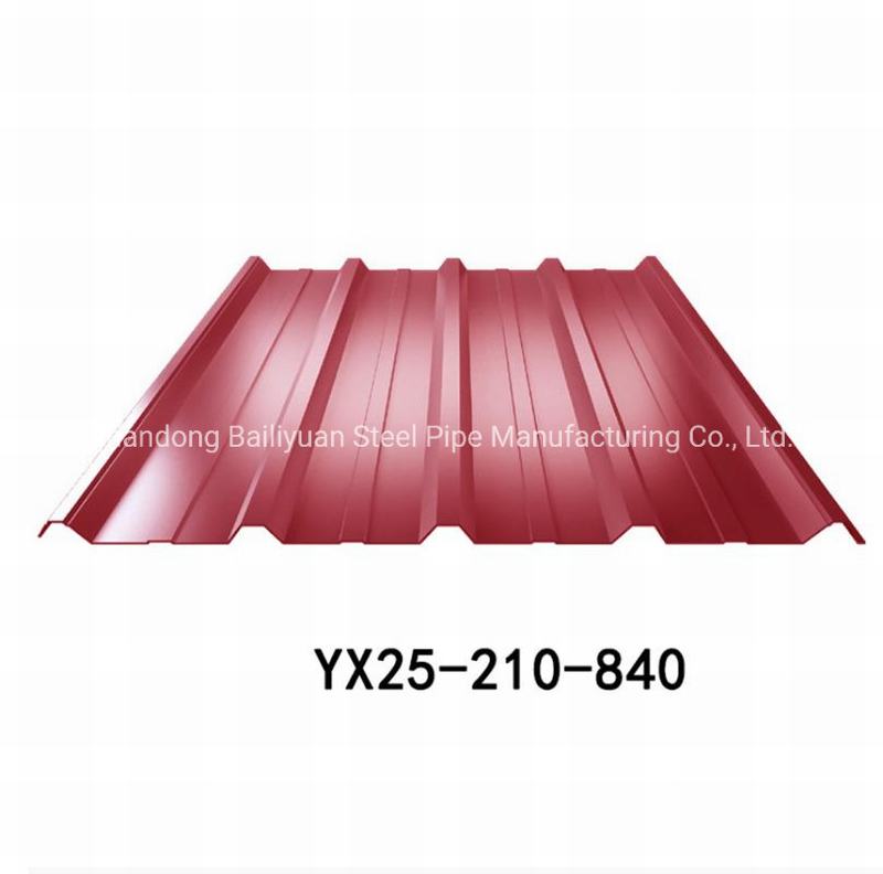 PPGI Prepainted Corrugated Steel Sheet SPCC Dx51d Galvanized Roofing Sheet for Building Material