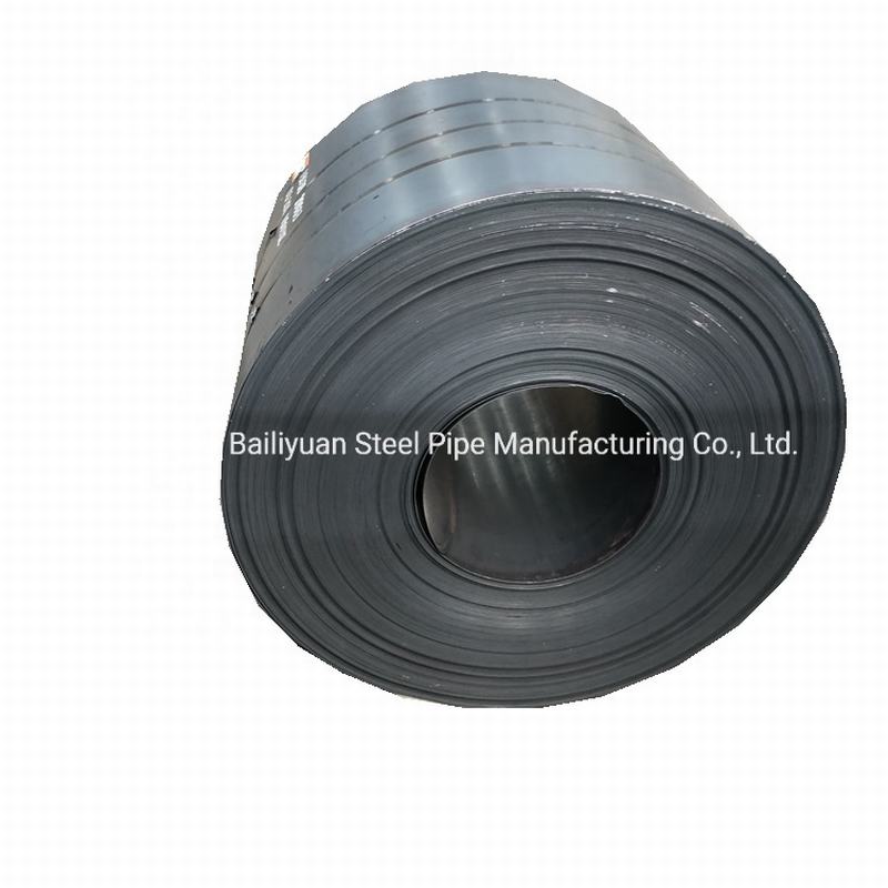 Prime Ss400 Q235 Q345 0.2-3mm Thick Hot Rolled Mild Steel Sheet Coils Ms Carbon Steel Coil