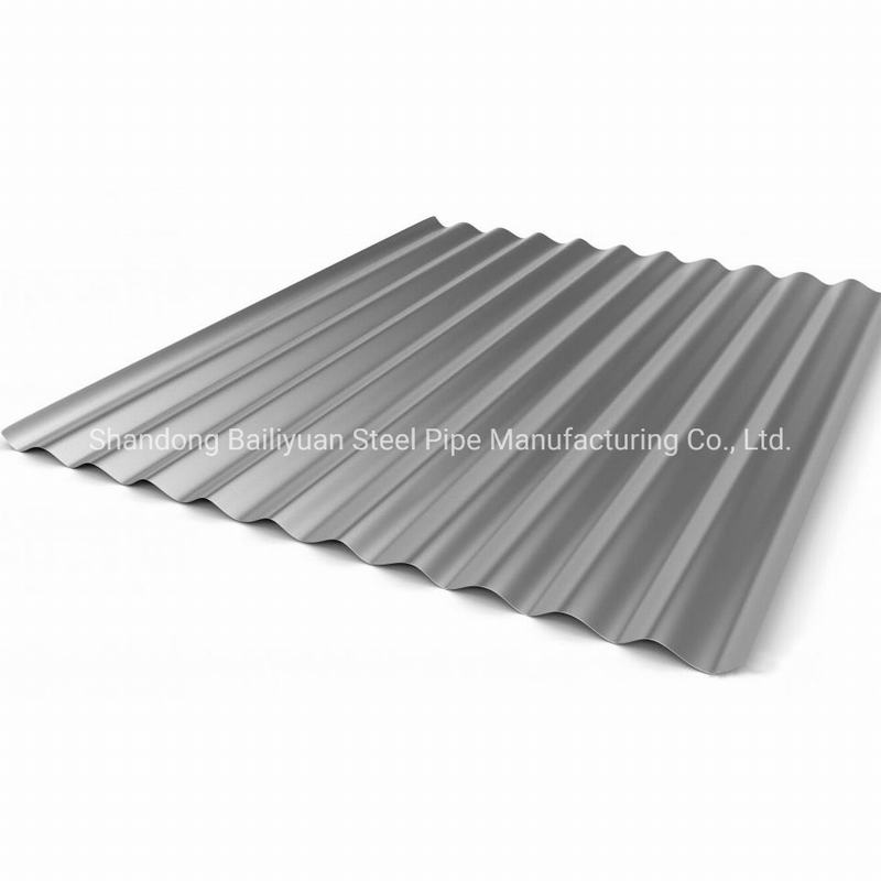 Professional Galvanized Corrugated Steel Metal Roof Tile PPGI Corrugated Roofing Steel Sheet