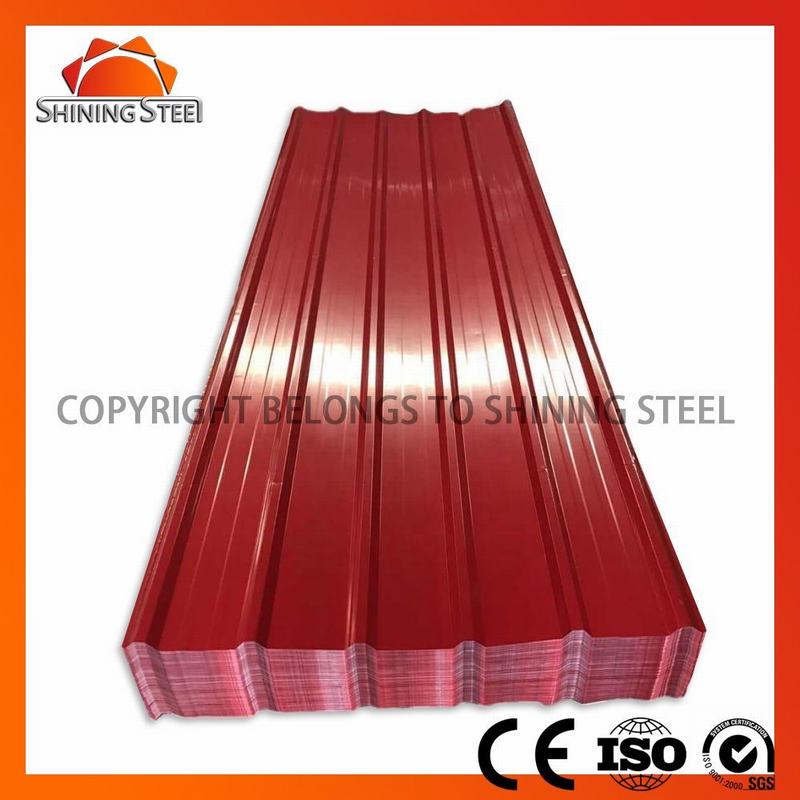Cold Rolled Galvanized Steel Building Materials Roof Tile for Industrial/ Roofing Sheet Price