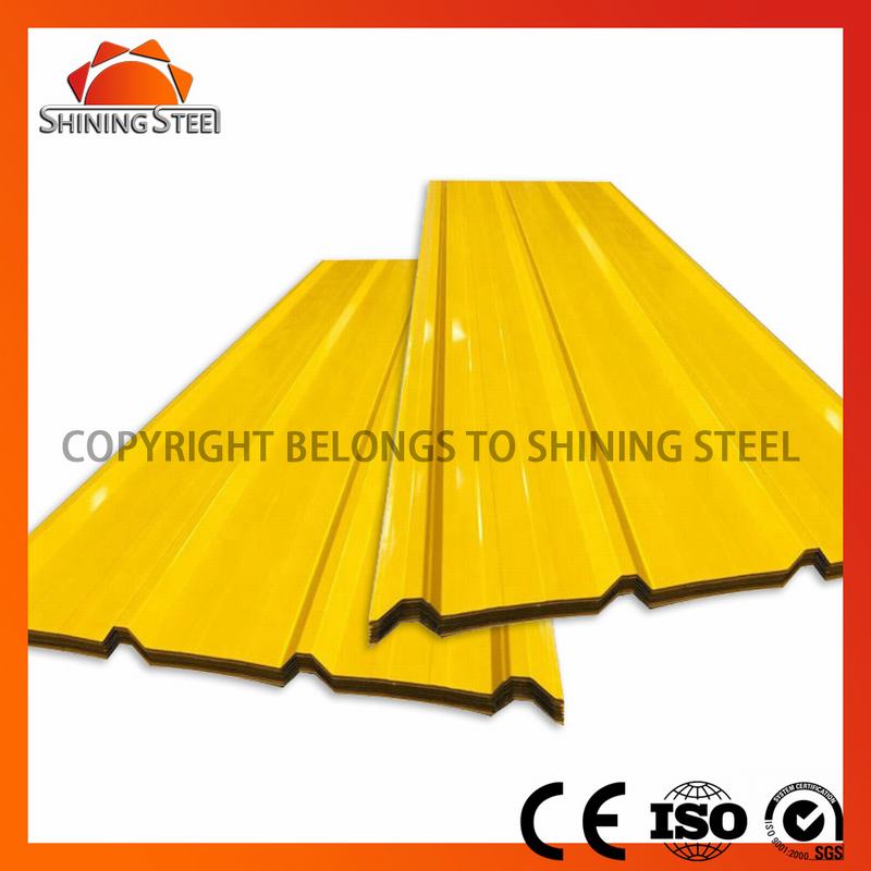 Color Coated PPGI Corrugated Metal Roofing Sheets Panels for Roofing Materials Corrugated Board