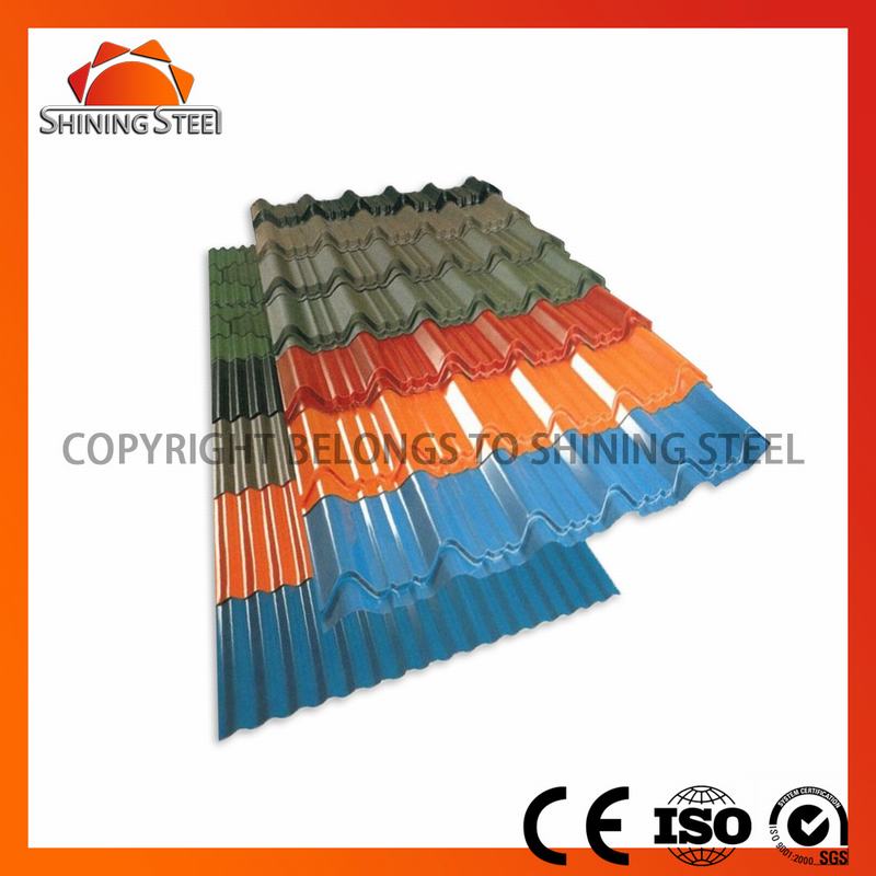 Colorful PVDF UV Resistance Durable Prepainted Color Painted Pre-Painted Galvanized Galvalumed Steel Roofing Metal Roofing Sheet From Factory Wholesale Price