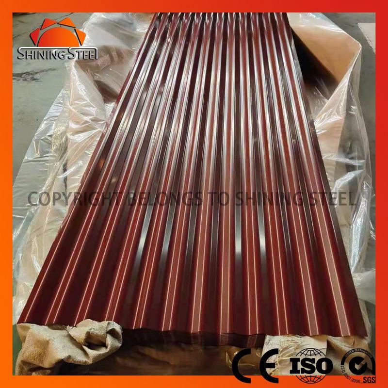 High Quality Cold Rolled Steel Plate Corrugated Steel Roofing Sheet for Wall