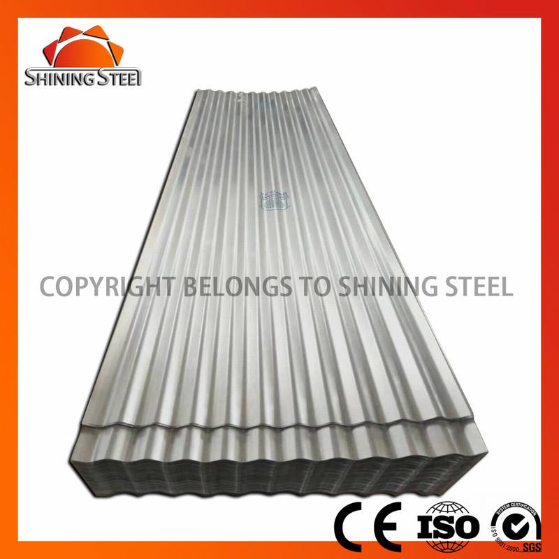 Zinc Coating 40-180g/Galvanized Corrugated Steel Sheet for Roofing Sheet