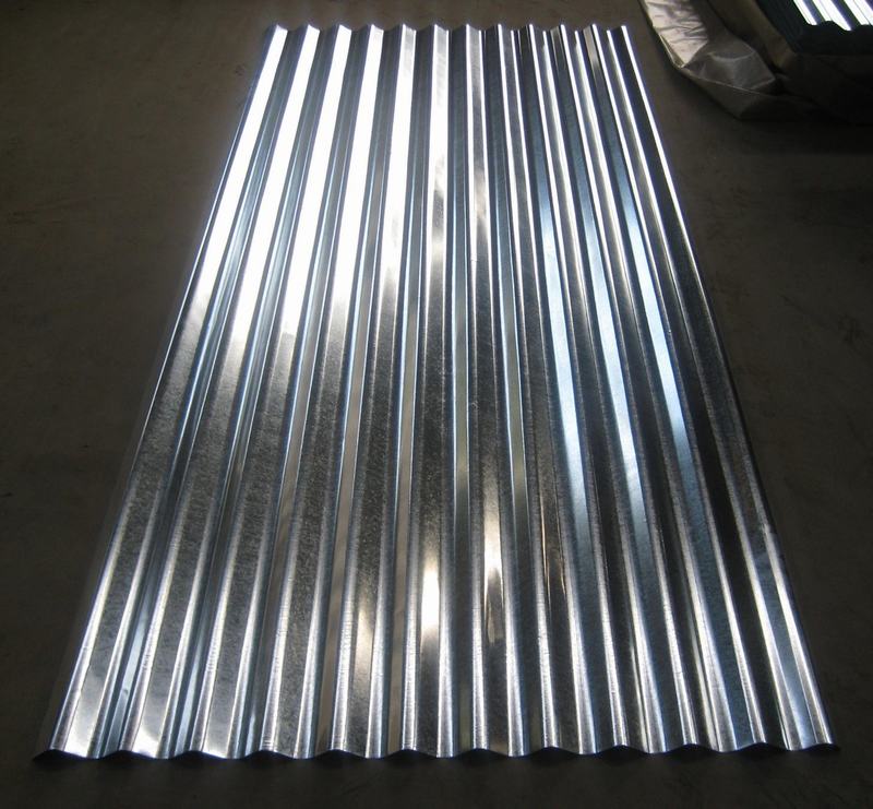 Hot Dipped Galvanized Zinc Corrugated Steel Plate Roofing Sheet