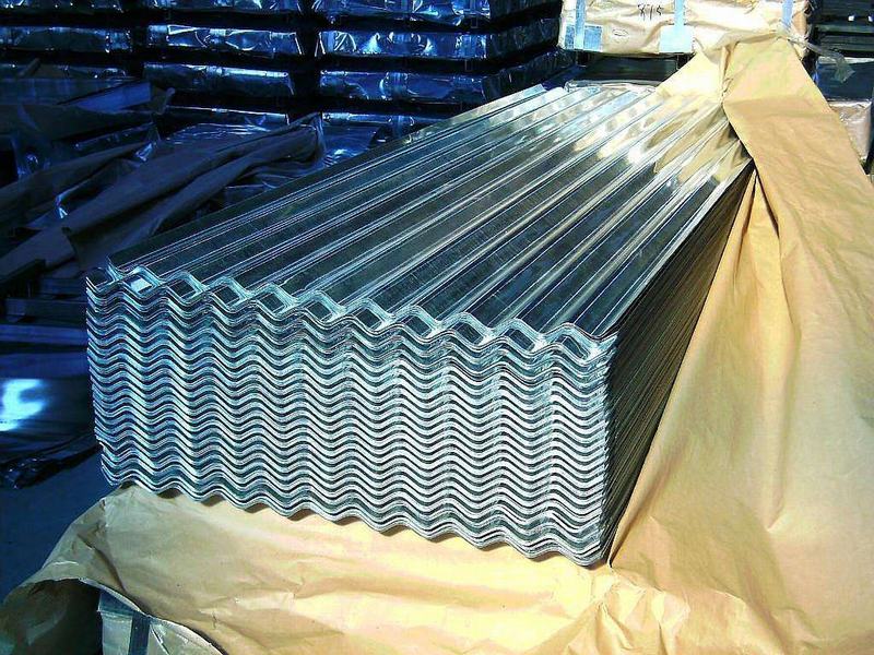 Zero Regular Spangle Zinc Coated Corrugated Galvanized Roofing Sheet