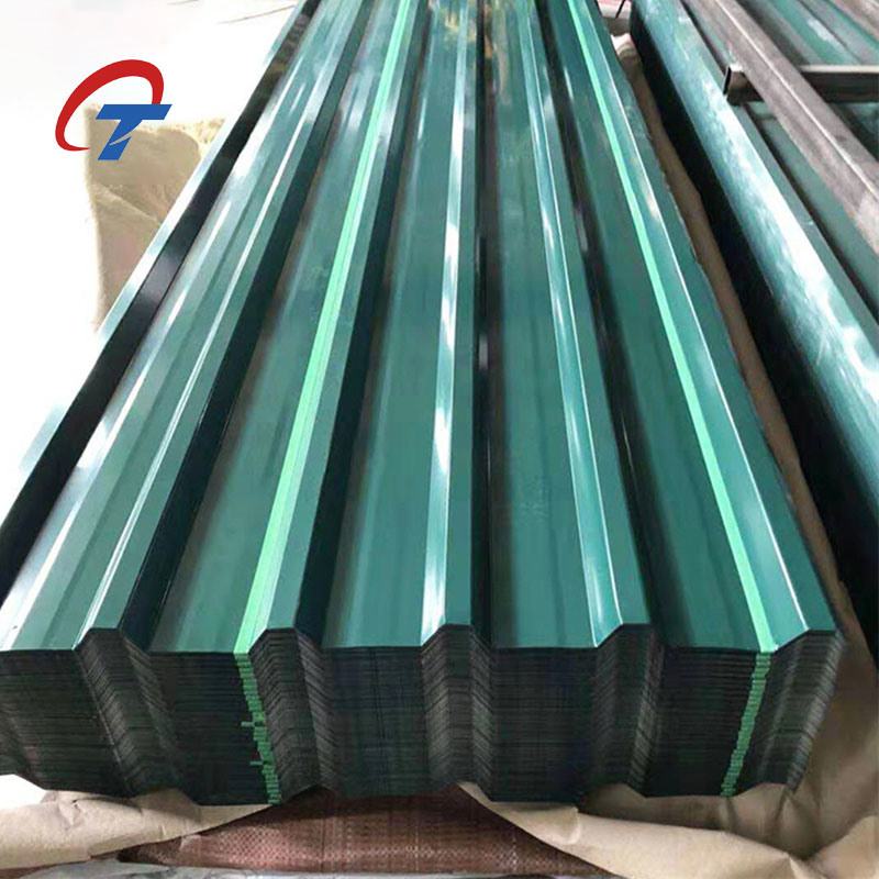 Chine 
                                 Meilleur Prix PPGI de matériaux de construction de l'acier tôle de toit ondulé                             fournisseur