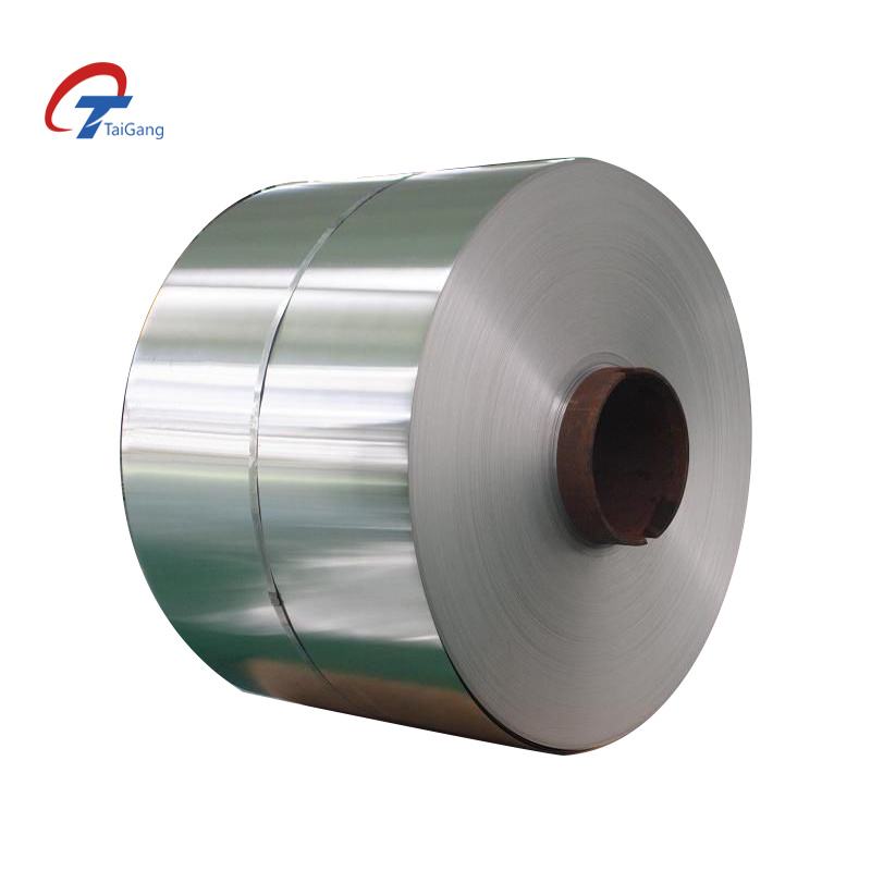 Cold Rolled Ba Surface 0.5mm Thickness AISI 316 304 Stainless Steel Coil