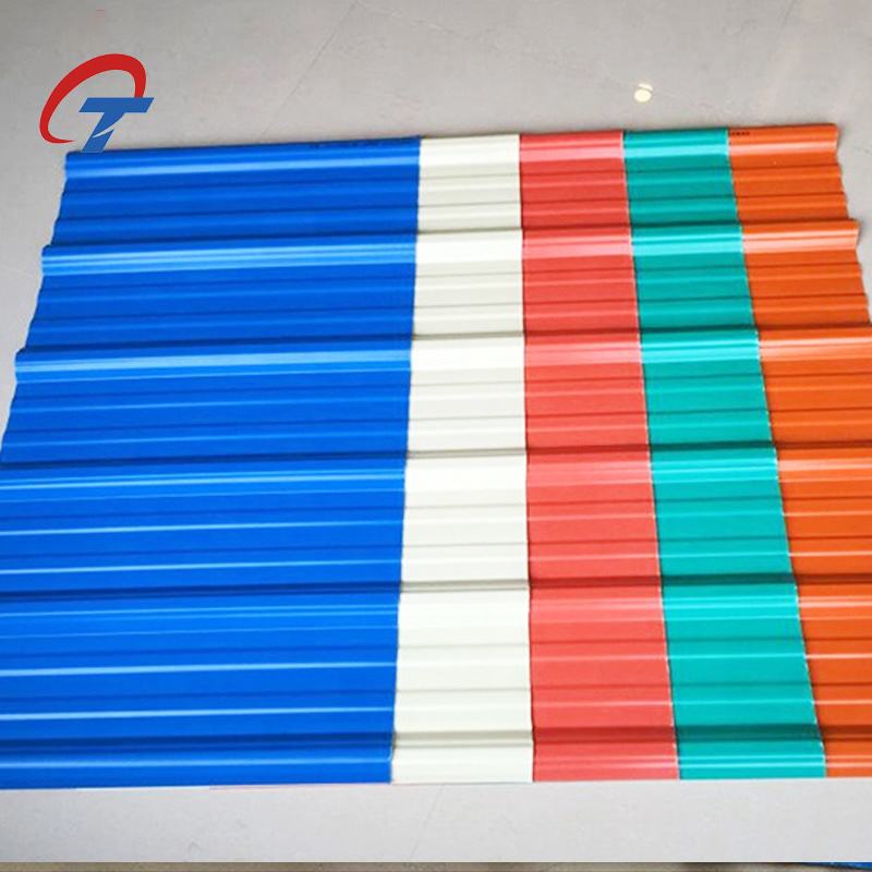 Colour Coated Roofing Sheet Corrugated Zinc PPGI Corrugated Galvanized Steel Sheet Metal Roofing