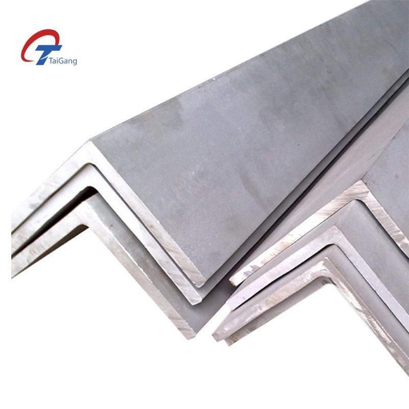 High Quality Hot Rolled 201 304 316L 430 Stainless Steel Unequal Equal Angle Steel Bar Price