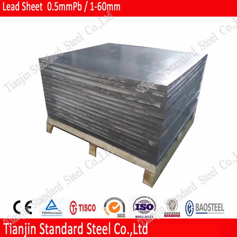 High Quality 6mm 7mm 8mm 9mm 10mm Pure Lead Plate Used for Sound Barriers