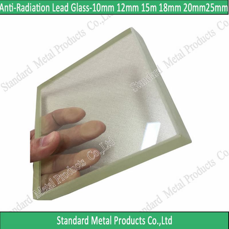 Medical 1.5mmpb Lead Equivalent Lead Glass / 8mm Lead Glass for X-ray Room