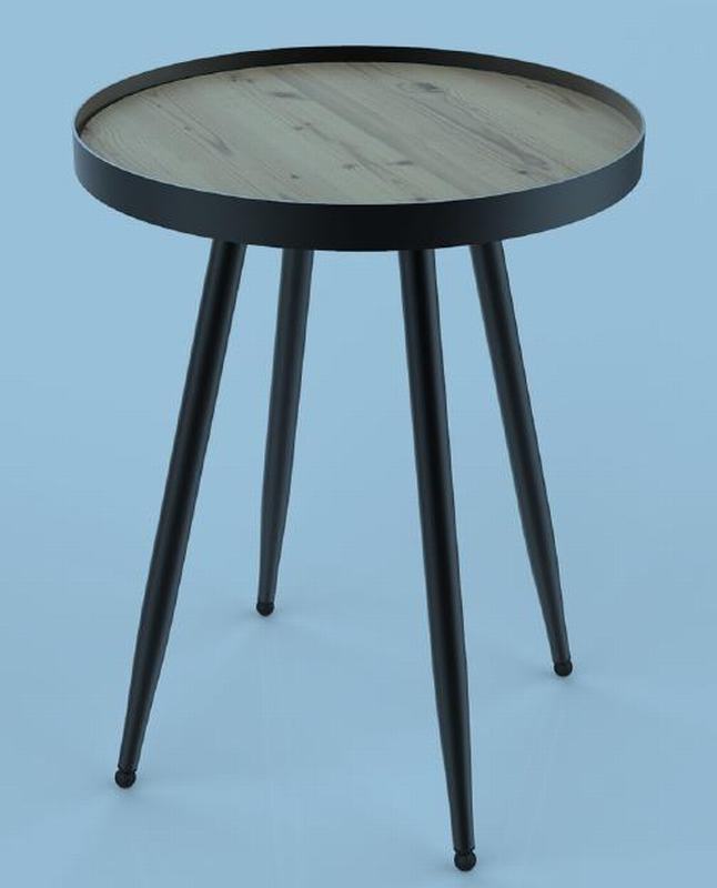 
                                 Moden pernas simples de Ferro-madeira de mesa                            