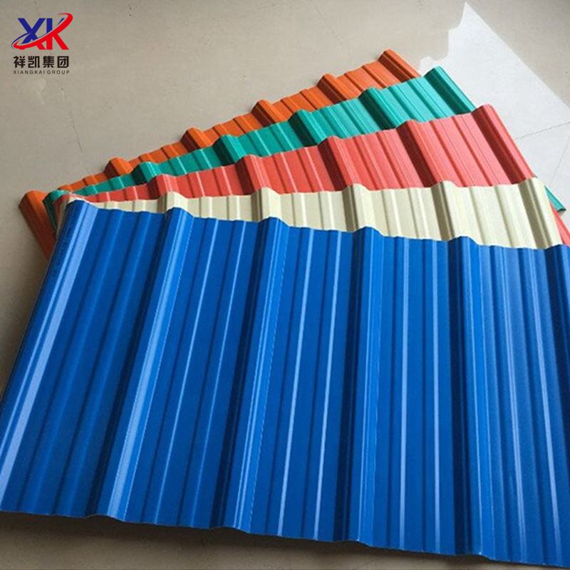 ASTM Building Material Color Coated Galvalume Corrugated Metal Roofing Sheet
