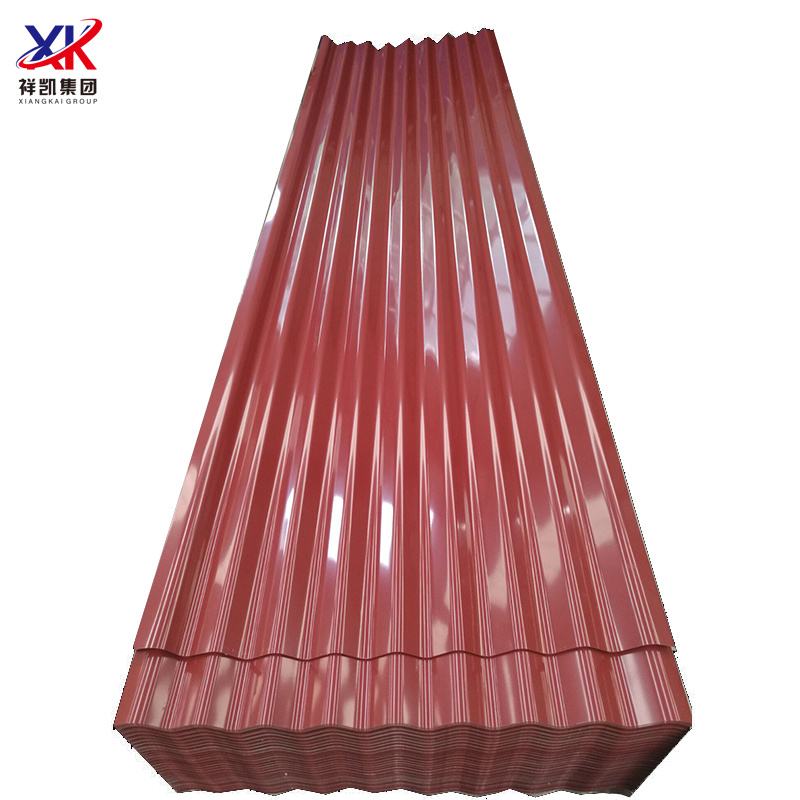 PPGI Prepainted Corrugated Color Iron Steel Roofing Sheets