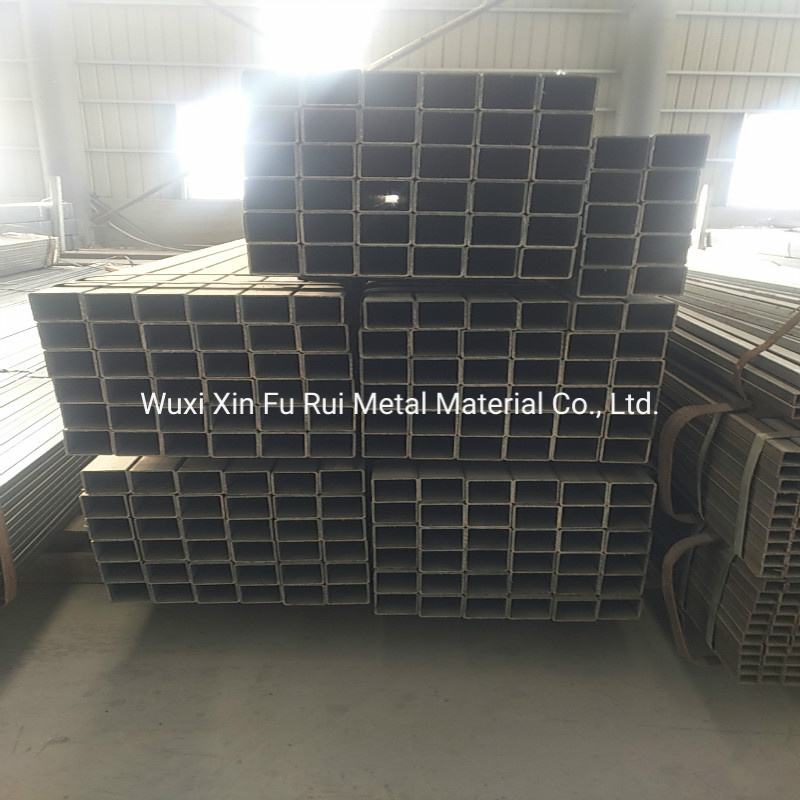 1.6mm 3.4mm Thickness Black Surface Welded Square Steel Tubes Pipes