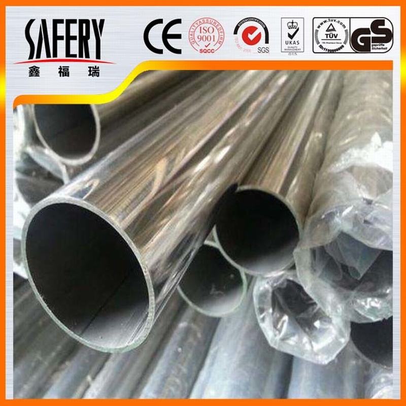 Polish 600 Grit 201 Stainless Steel Pipe for Decoration