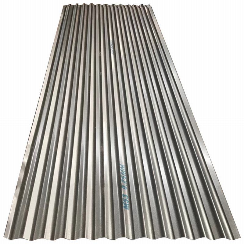 0.26mm Gi Zn80 Corrugated Roofing Sheet