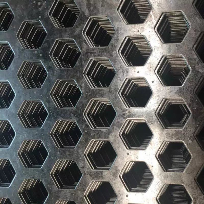 
                        Punched Square Hole Round Holes Perforated Steel Plate Ms Stainless Galvanized Steel Sheet
                    