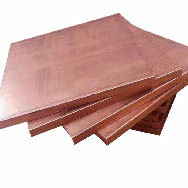 Pure 99.9% Red Copper Sheet 2mm China Copper Plate Price Per Kg